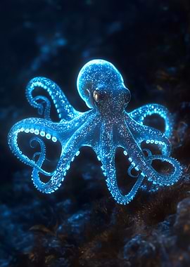 Glowing Octopus