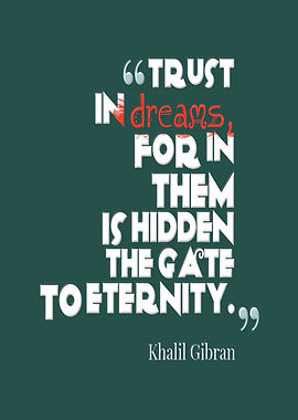 Trust in Dreams Quote
