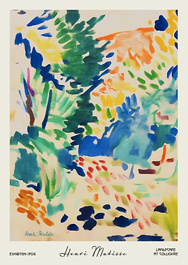 Matisse Landscape at Collioure Colorful