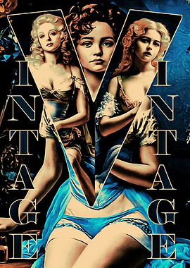 Vintage Woman Portrait