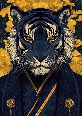 Tiger in Kimono