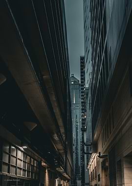 Seattle City Alleyway