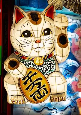 Maneki-Neko Lantern