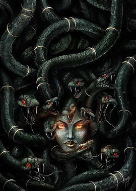 Medusa Portrait