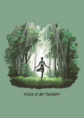 Yoga is My Therapy - Yoga in Forest Meditation for Women