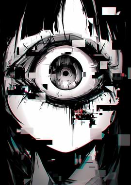Digital Glitch Eye