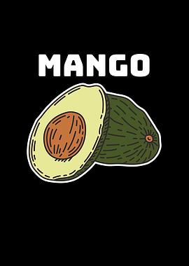 Mango Avocado Funny