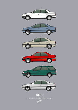 Peugeot 405 Car Collection