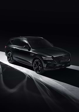 Black Genesis GV80 SUV