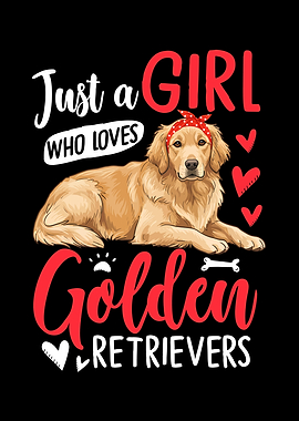 Golden Retriever Girl