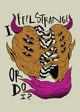 Strange Trippy Monster