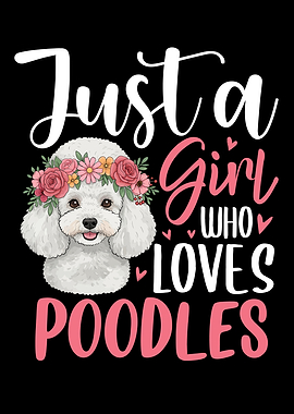 Poodle Lover Girl