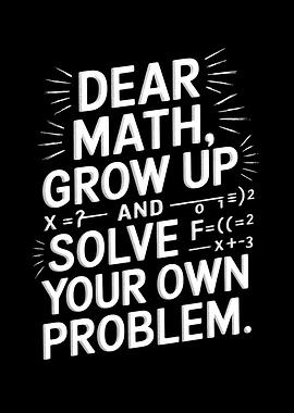 Funny Math Quote