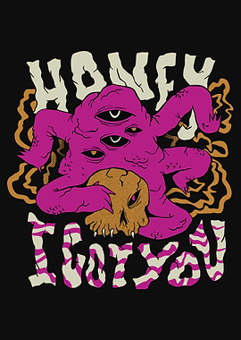 Trippy Octopus Creature