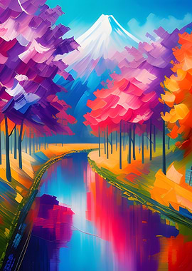 Mount Fuji Landscape