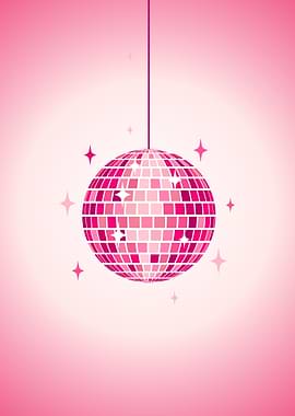 Pink Disco Ball