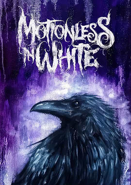 Motionless in White Raven Artwork