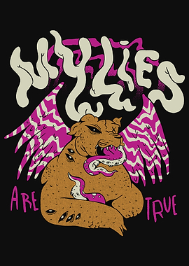 Trippy Winged Monster