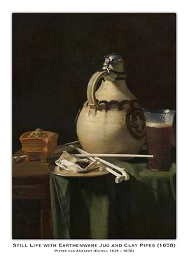 Still Life with Jug and Pipes