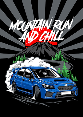 Subaru STI Mountain Run And Chill