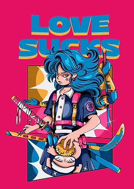 Love Sucks Anime Art