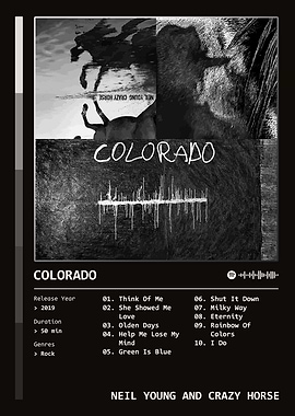 Colorado (2019) Album by Neil Young and Crazy Horse