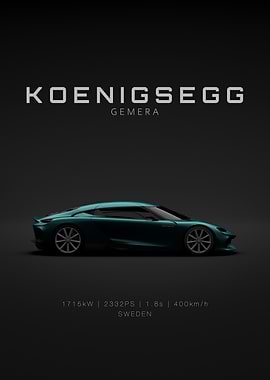 Koenigsegg Gemera - Green - Specs