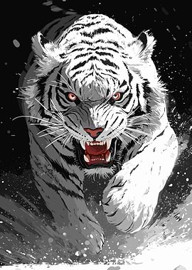White Tiger Roar