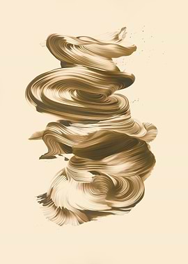 Abstract Swirling Art