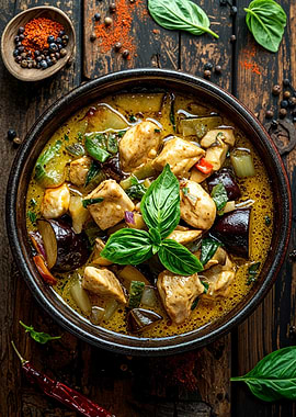 Chicken Green Curry