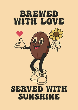 Coffee Bean with Love