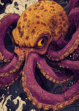 Giant Octopus Illustration