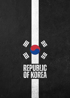 South Korea Flag Design