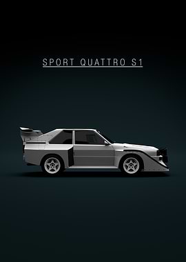 Audi Sport Quattro S1 - White