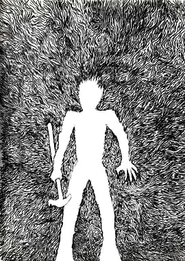 “Tonsil,” the Negative Space Man