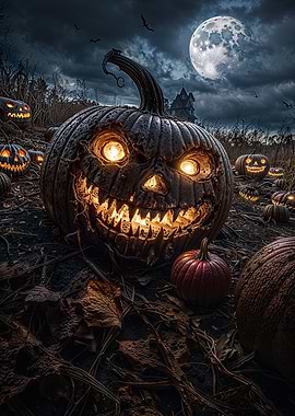 Evil Pumpkin Halloween