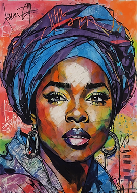 Lauryn Hill Watercolor