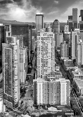 View over Downtown Seattle