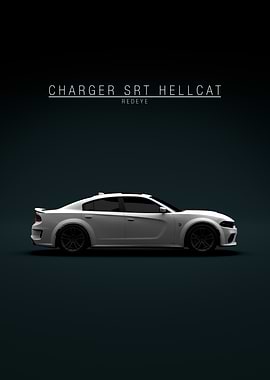 Dodge Charger SRT Hellcat Redeye - White