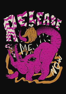 Trippy Alligator Monster