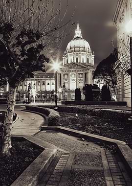 San Francisco City Hall Night