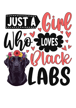 Black Lab Lover Graphic