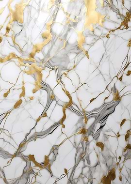 Gold Veined Marble
