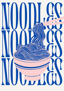 Noodles Illustration