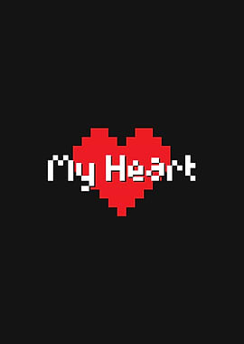 Pixel Heart Design