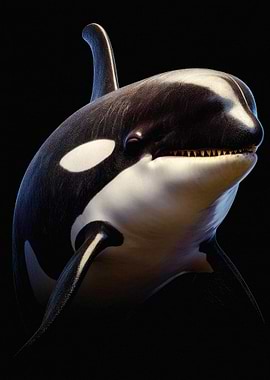 Orca Portrait