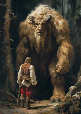 Man and Minotaur