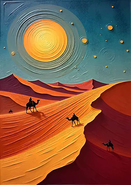 Sahara Desert – Endless Dunes of Gold