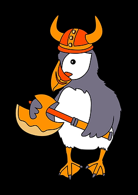 Viking Puffin Iceland