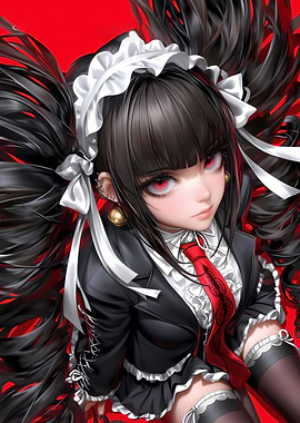 Anime Girl Art Gaming